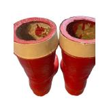 G - Vintage Red Boot Holiday Decor - Set of 4 Boots