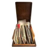 LL - Vintage Greeting Cards Box,  Assorted Cards & Postcards