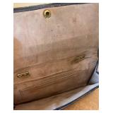 UL - Two Antique Art Nouveau Hand Tooled Leather Purses