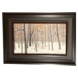 LL - Scene of Trees Art Print - Framed
