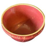 UL - Set of 5 Petite Ceramic Bowls - ~4 in H - Multicolor Glazes