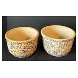 DR - Two Vintage Spongeware Bowls