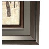 LL - Scene of Trees Art Print - Framed