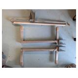 Industrial Steel Frame With U-End and Long Tubular Rail