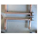 Industrial Steel Frame With U-End and Long Tubular Rail