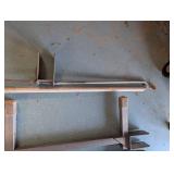 Industrial Steel Frame With U-End and Long Tubular Rail