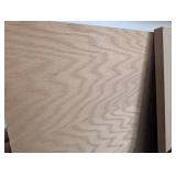 Assorted Lumber & Boards 3 Sheets Of 3/4" Oak