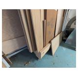 Assorted Lumber & Boards 3 Sheets Of 3/4" Oak