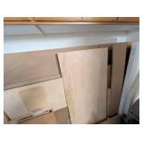 Assorted Lumber & Boards 3 Sheets Of 3/4" Oak