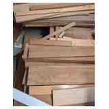 Assorted Pine Lumber Boards - Mixed Widths & Lengths (Rough-Sawn & Surfaced)