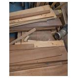 Assorted Pine Lumber Boards - Mixed Widths & Lengths (Rough-Sawn & Surfaced)