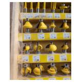 Jontech KC-5050 50-Piece Router Bit Set - 1/2 in Shank