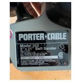 Porter-Cable Model 352 Belt Sander - 3 x 21 in Belt, 120V, 7A