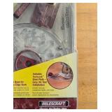 Milescraft OffsetBase Router Base with TurnLock - Centering Pin Included