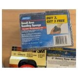 Velcro Industrial Strength Adhesive Tape & Sanding Kit Accessories