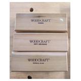 Woodcraft Sharpening Stones - Washita, Soft Arkansas & Surgical Black (Lot of 3)