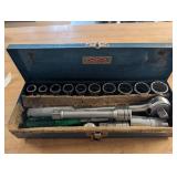 S-K Wayne Tools Socket Set in Blue Case - Made in USA
