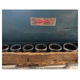 S-K Wayne Tools Socket Set in Blue Case - Made in USA