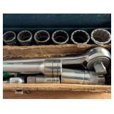 S-K Wayne Tools Socket Set in Blue Case - Made in USA