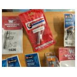 Carbide Router Bit Assortment - Amana Tool, Whiteside, Eagle America, Rockler, Oldham Viper