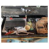 Harbor Freight Tools Steel Tool Chest - Includes Stanley Level & Glasses