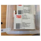 Porter-Cable NS150A 18 GA Staples - 1/4" Crown Finish, Galvanized (Assorted Nails & Staples)