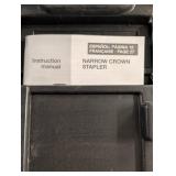 Porter-Cable Narrow Crown Stapler - Case, Manual, Staples (1000 pcs)