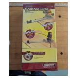 Milescraft Router ComboGuide with TurnLock - Edge Guide Up to 13in, Circle Cut Up to 51in