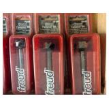 Freud Forstner Bits FB-004/FB-005 in Speedbor 2000 Holder - 3/8 to 1-1/8 in Diameters