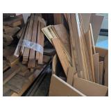 Lumber Bundle With Work Bench- Assorted Boards & Planks, Mixed Widths & Lengths