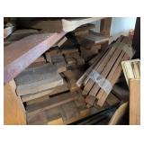 Lumber Bundle With Work Bench- Assorted Boards & Planks, Mixed Widths & Lengths