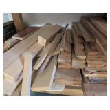 Lumber Bundle With Work Bench- Assorted Boards & Planks, Mixed Widths & Lengths