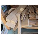 Lumber Bundle With Work Bench- Assorted Boards & Planks, Mixed Widths & Lengths