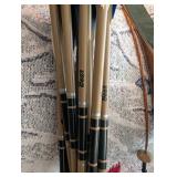 Bear Archery Kodiak Hunter Recurve Bow - Vintage 1950s with Leather Case & Arrows