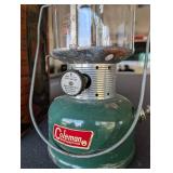 Coleman Lantern - Vintage Green Gas Lantern with Original Box
