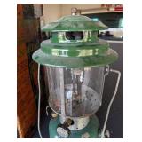 Coleman Lantern - Vintage Green Gas Lantern with Original Box