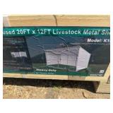 2026 K1912 Unused 20FTx12FT Livestock Metal Shed
