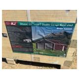 2026 K2223G Unused 23ftx22ft Double Garage Metal shed