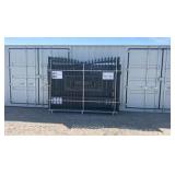 2026 K0720 Unused 7FT(H)x20FT(L) Metal Farm Driveway Gate