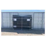 2026 K0720 Unused 7FT(H)x20FT(L) Metal Farm Driveway Gate