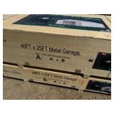 2026 K2545W Unused 46FTx25FT Metal Garage