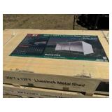 2026 K2512 Unused 25FTx12FT Livestock Metal Shed