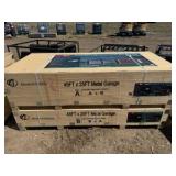 2026 K4525G Unused 45FTx25FT Double Garage Steel Barn Shed