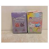 (2) NEW APHMAU MEE MEOWS MYSTERY PLUSH