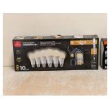 NEW GLOBE & FEIT ELECTRIC 60W BULBS
