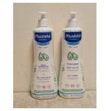 NEW MUSTELA BODY LOTION & GENTLE CLEANSING GEL HAIR AND BODY