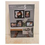 MIKASA HOME ACCENTS SET OF 5 METAL FRAMES WITH ENAMEL