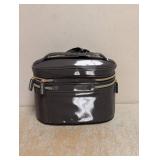 NEW SONIA KASHUK DOUBLE-ZIP TRAIN CASE GRAY