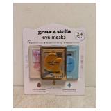 NEW GRACE & STELLA EYE MASKS 24PK