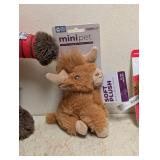 (3) NEW ASSORTED DOGGIE TOYS